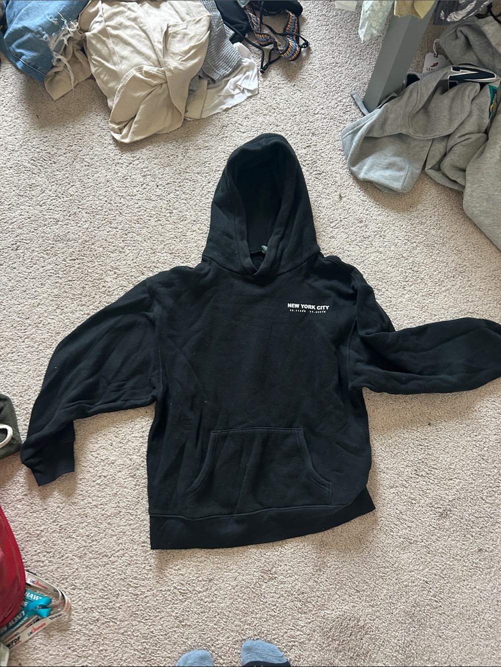 wild fable Black Pullover Hoodie